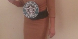 starbucks diy costume