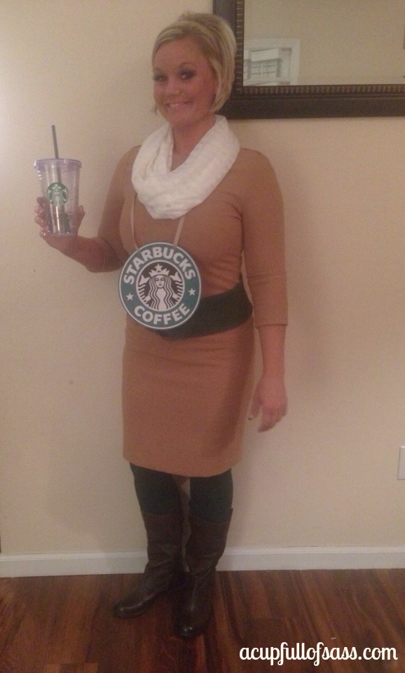 starbucks diy costume