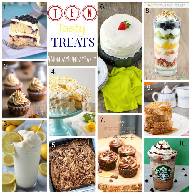 ten tasty treats collage