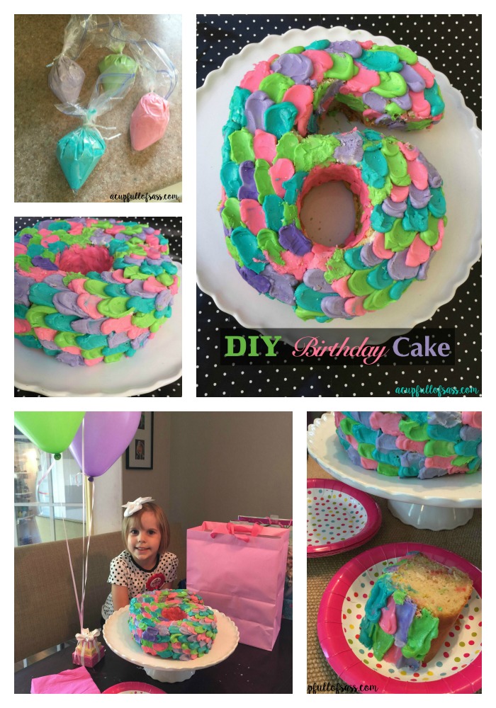 DIY Birthday cake and party