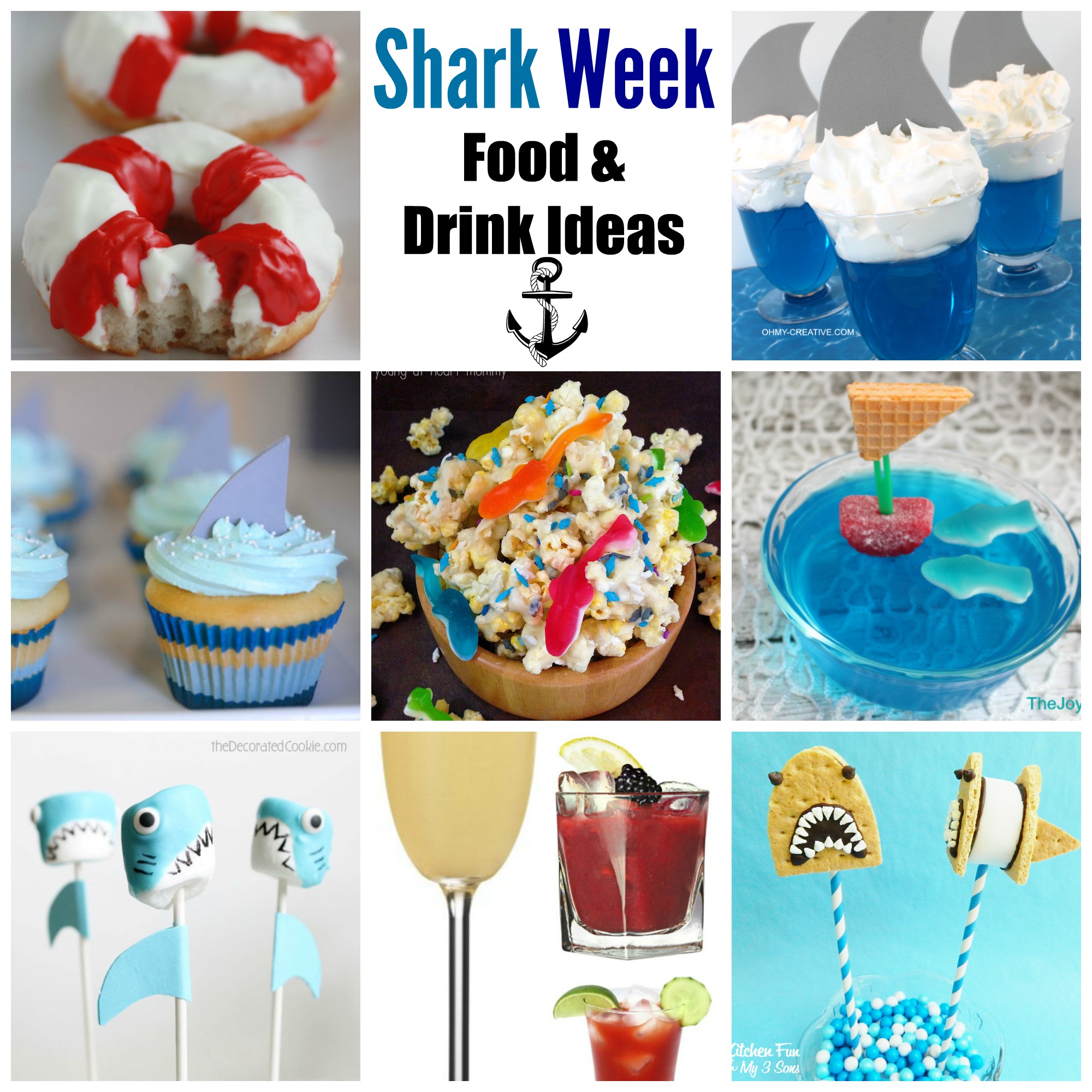 Shark Week Food and Drink Ideas A Cup Full of Sass