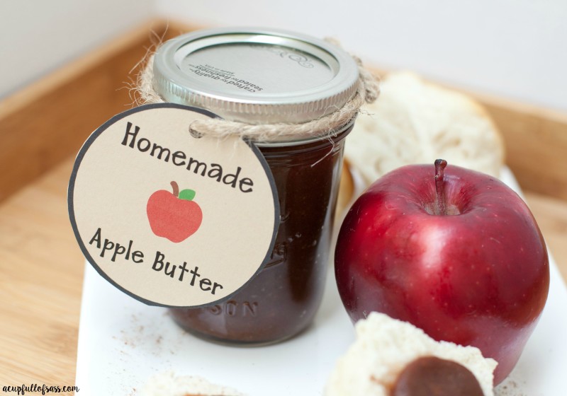 Easy Homemade Apple Butter in the Slow-Cooker