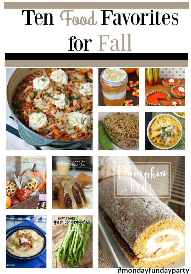 ten Food Favorites for Fall