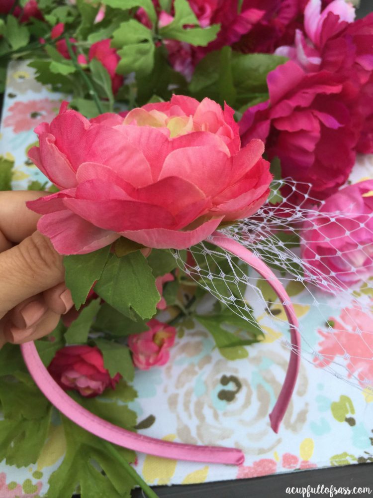 Flower Headband DIY