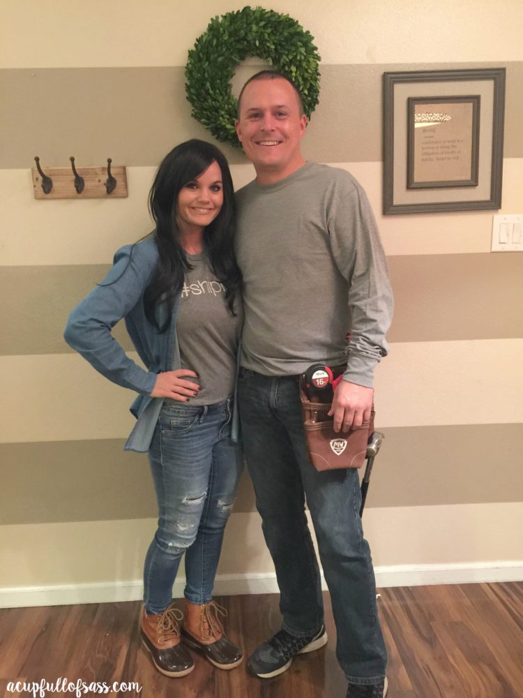 6. Chip & Joanna Gaines Halloween Costume