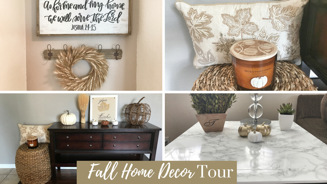 Fall Home Decor Tour with video. - A Cup Full of Sass