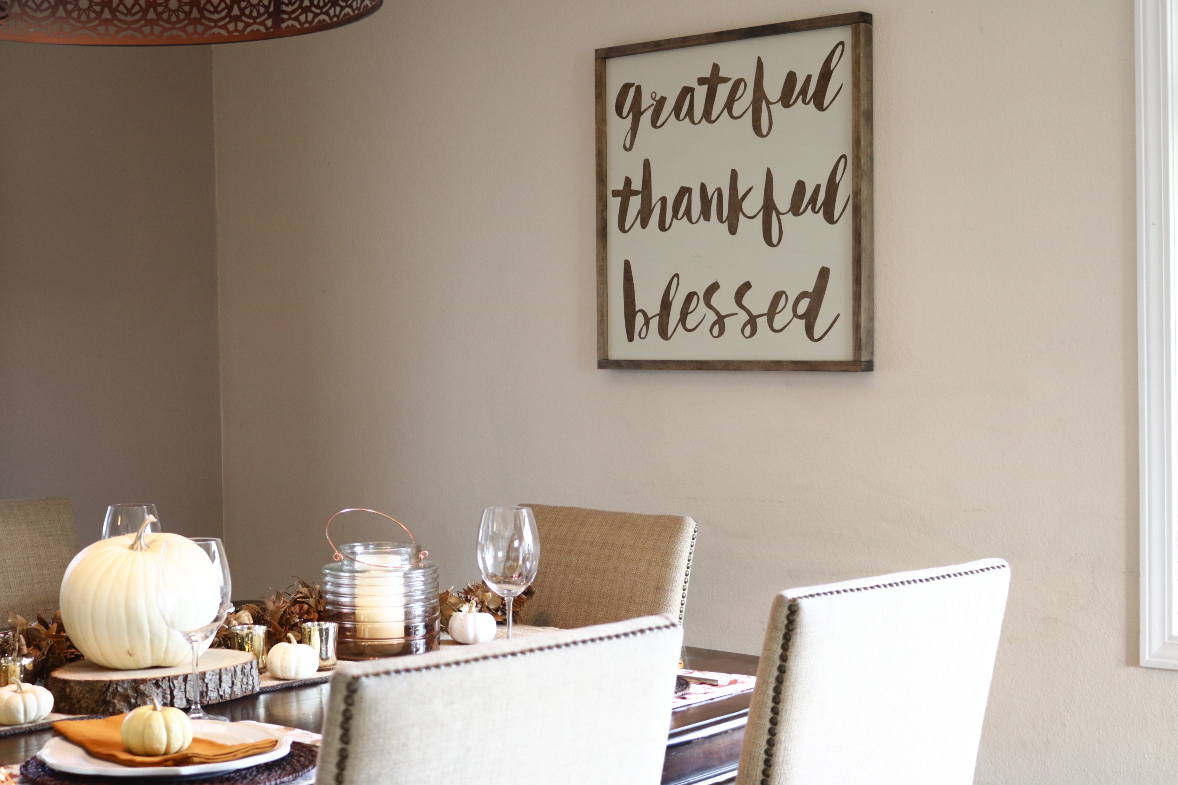 Fall Tablescape for Thanksgiving
