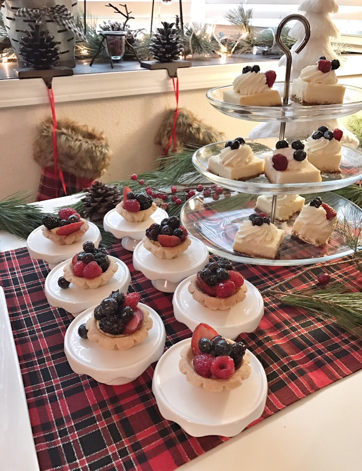 Dessert Table Ideas How to Host a Holiday Party with a Champagne Bar.