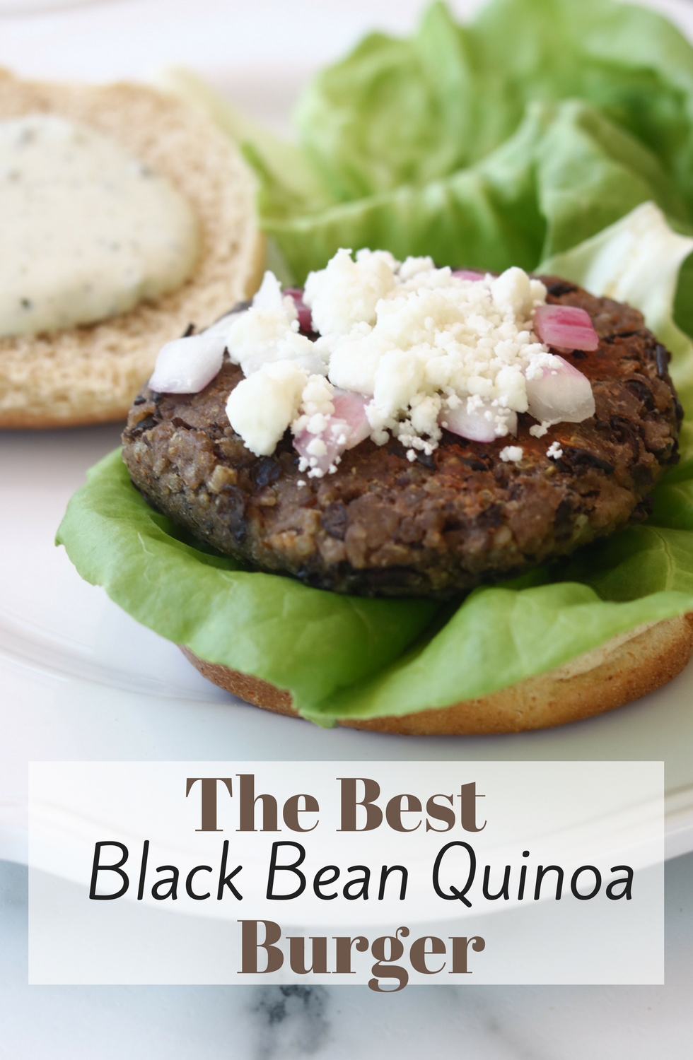 The Best Black Bean Quinoa Burger