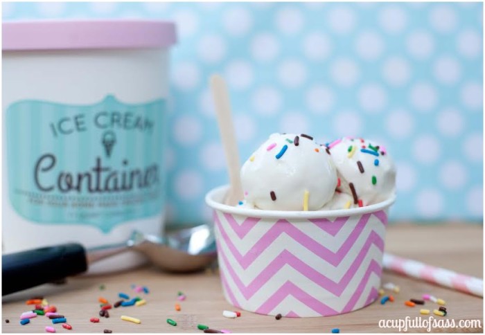 cake batter ice cream recipe