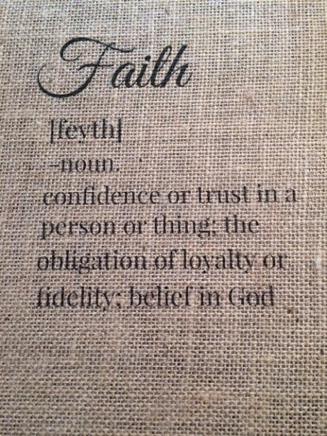 faith printable