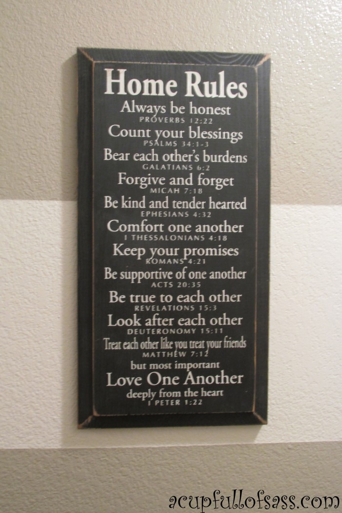 home rules sign