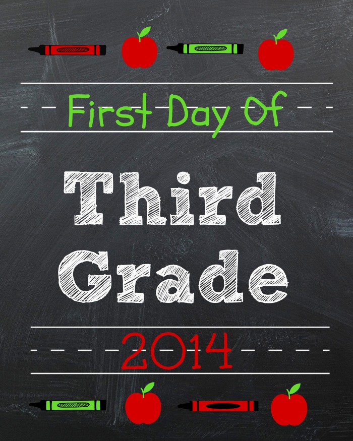 3rd Grade Printable