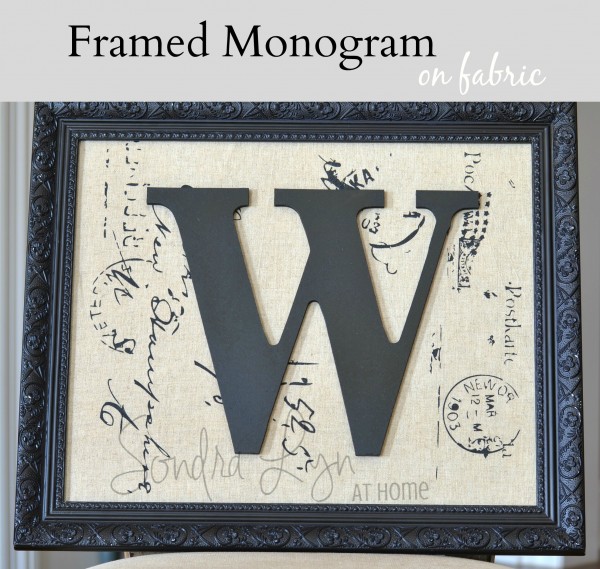 Framed-Monogram-Sondra-Lyn-at-Home