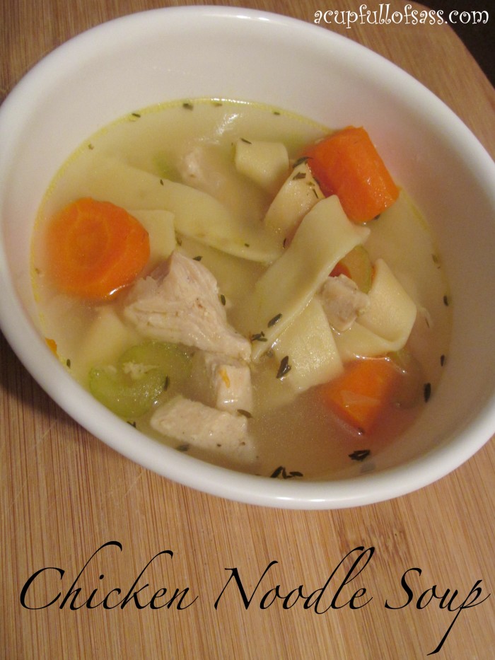 chicken noodle soup 2 - A Cup Full of Sass