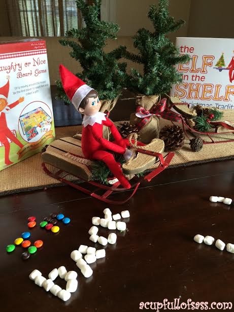 Elf on the Shelf I'm Back 2