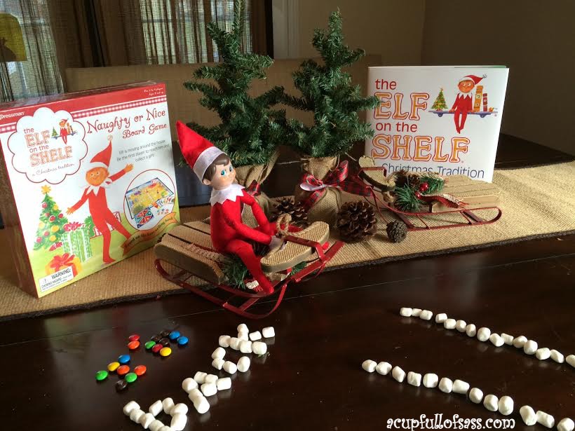 Elf on the Shelf I'm Back