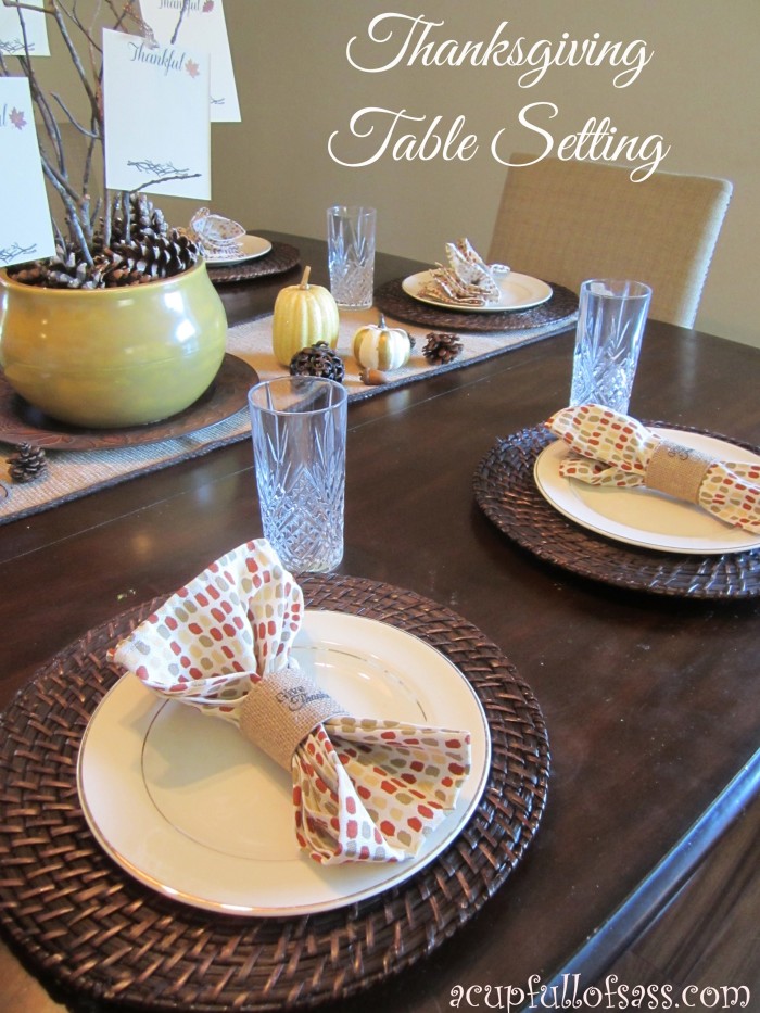 Thanksgiving Tablescape