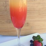 Sunset Mimosa brunch drink recipe