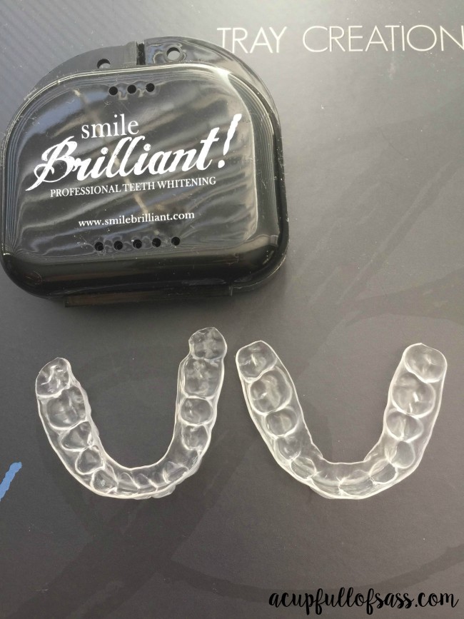 Smile Brilliant teeth trays