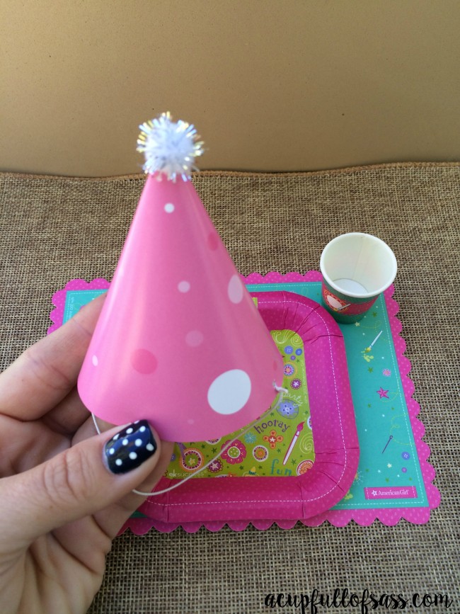 American girl doll birthday hats