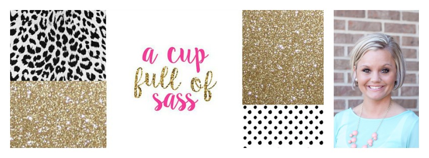 a cup full of sass glitter Collage