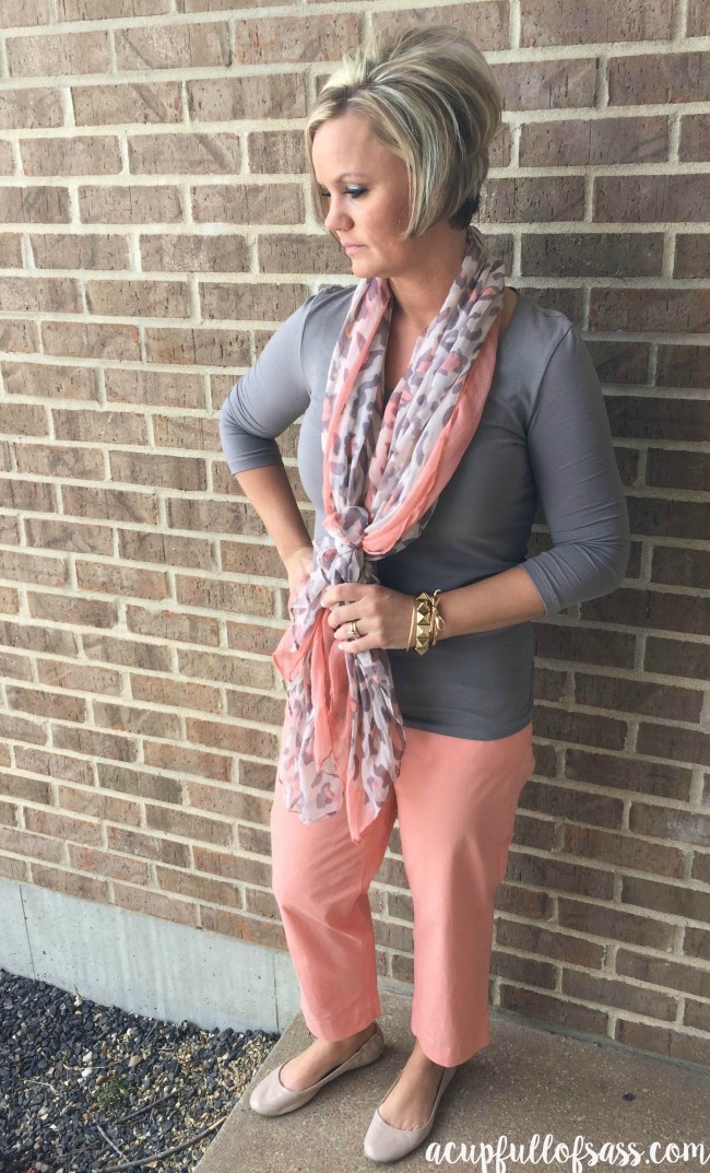 spring scarf outfit