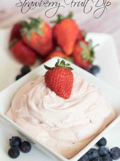 Strawberry Fruit Dip