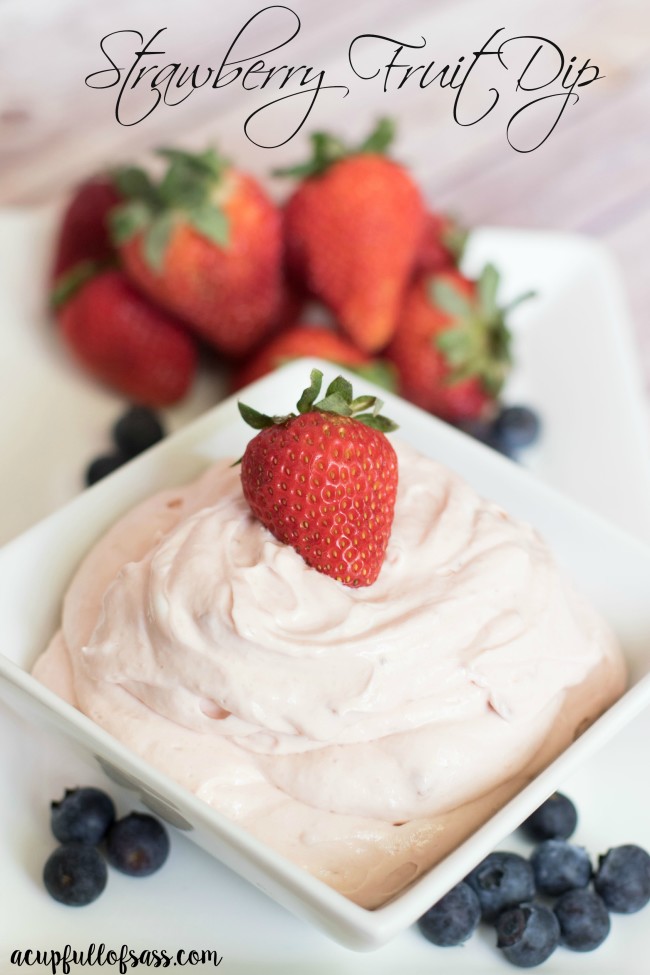 Strawberry Fruit Dip