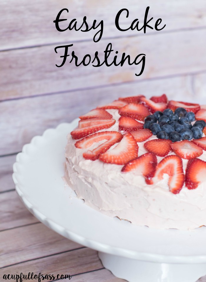 easy cake frosting