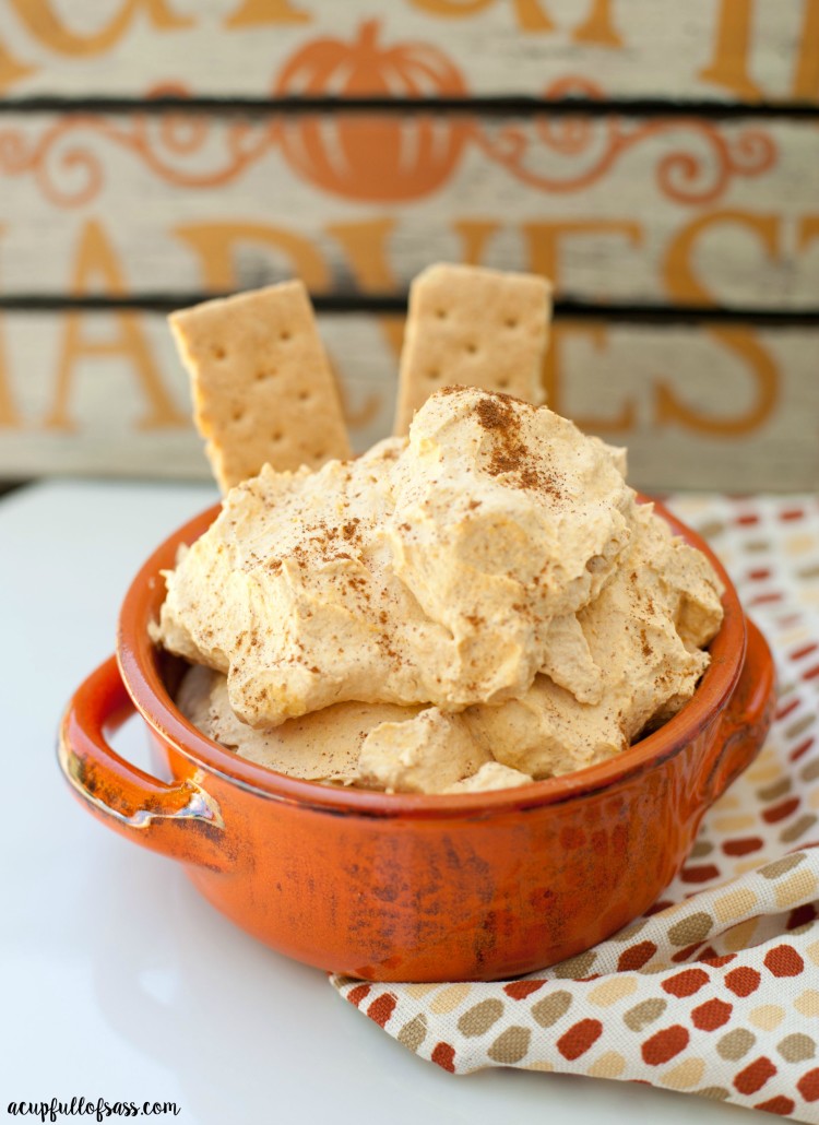 This easy to make Pumpkin Dip will be your favorite Fall treat! 