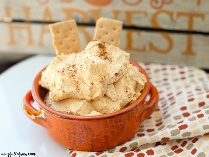 This easy to make Pumpkin Dip will be your favorite Fall treat! 