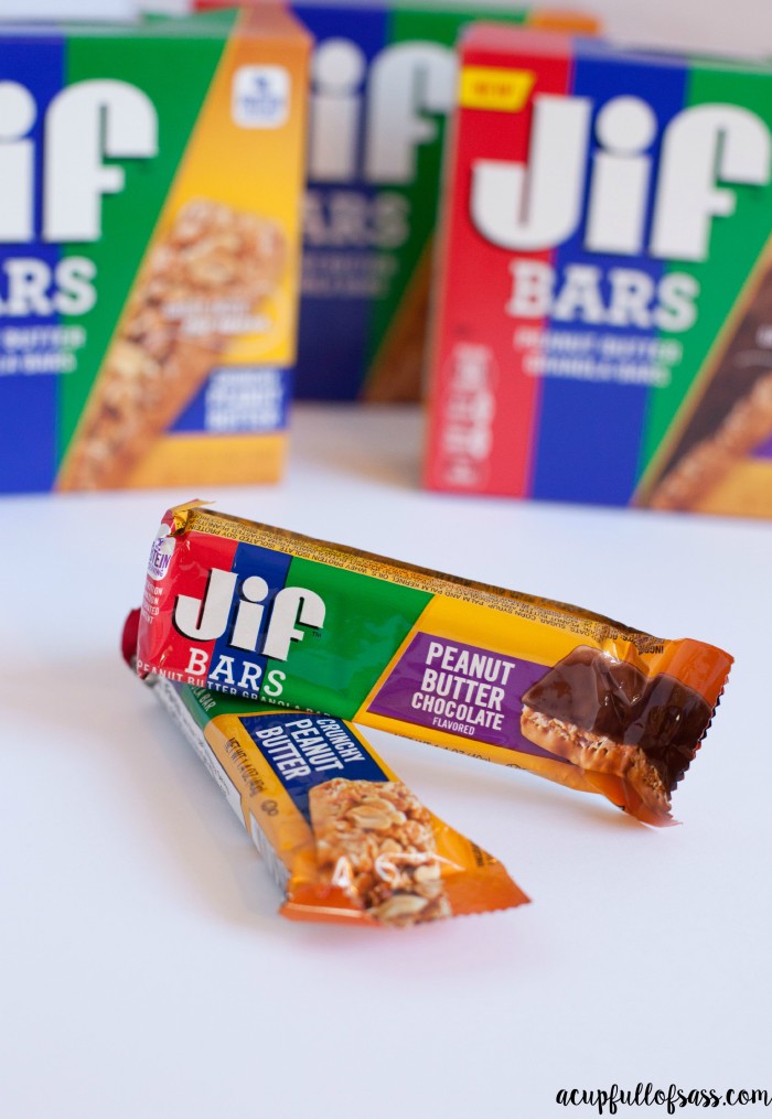 Jif healthy snack bars