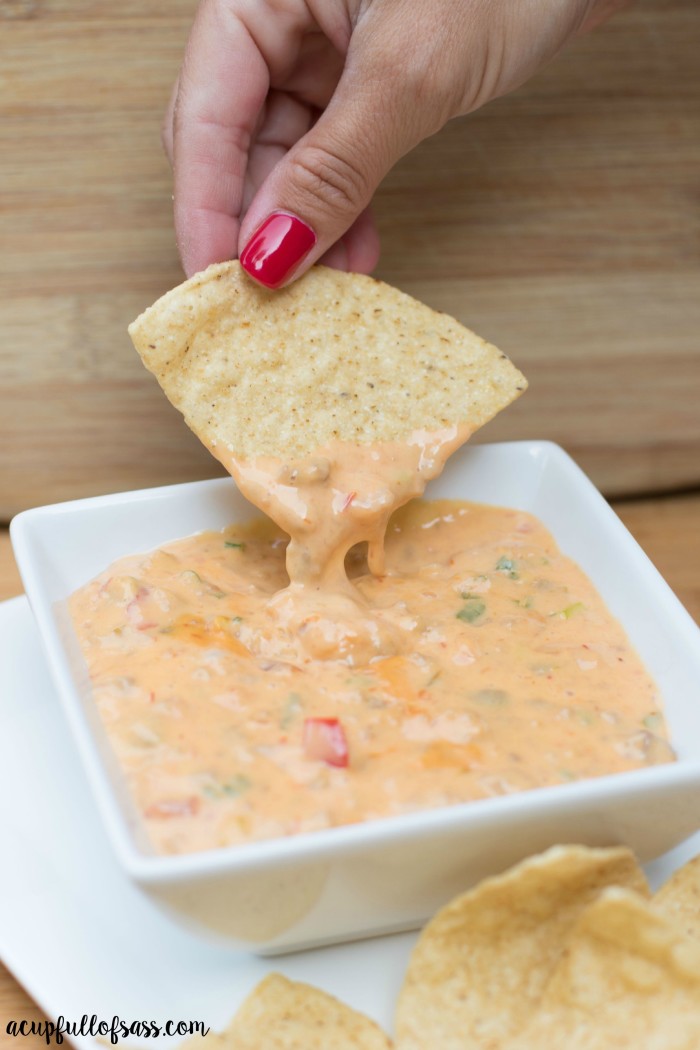 Mom's Crockpot Nacho Cheese Dip Recipe 