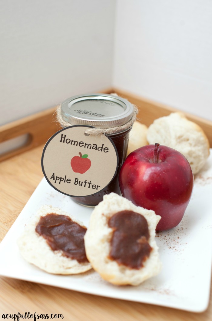 Easy Homemade Apple Butter in the Slow-Cooker