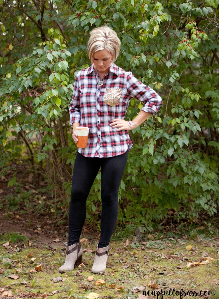 Fall flannel outfit