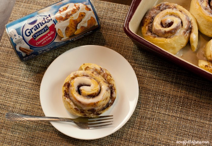 Grands Cinnamon Rolls with Icing