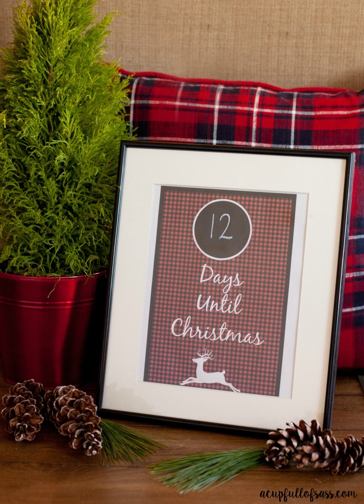 Christmas Countdown printable