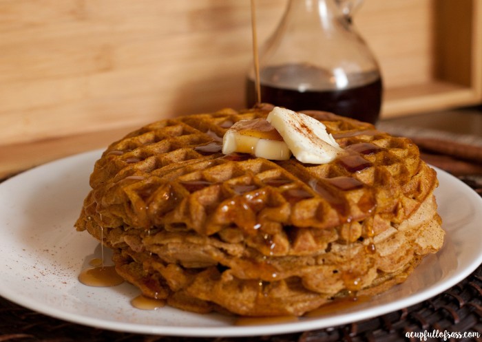 Pumpkin Waffles Recipe