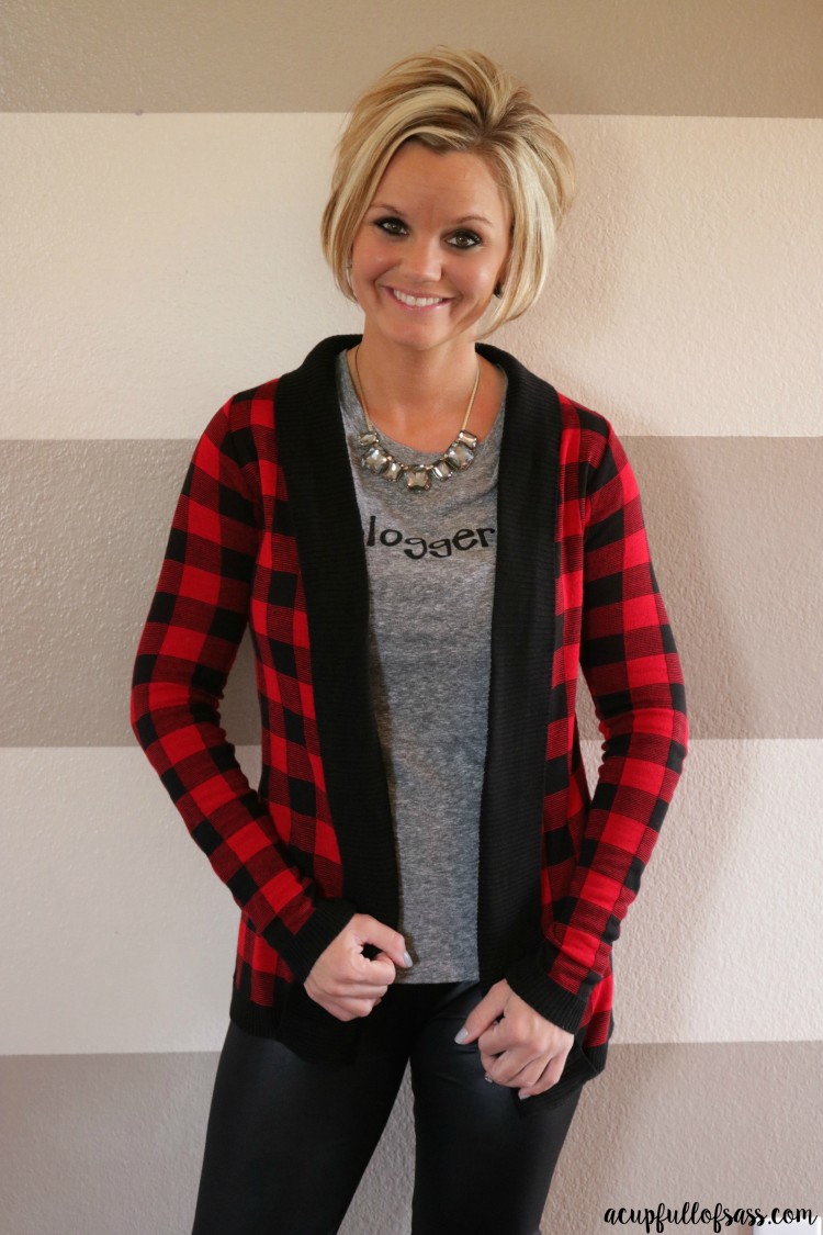 Stitch Fix Buffalo Plaid Sweater