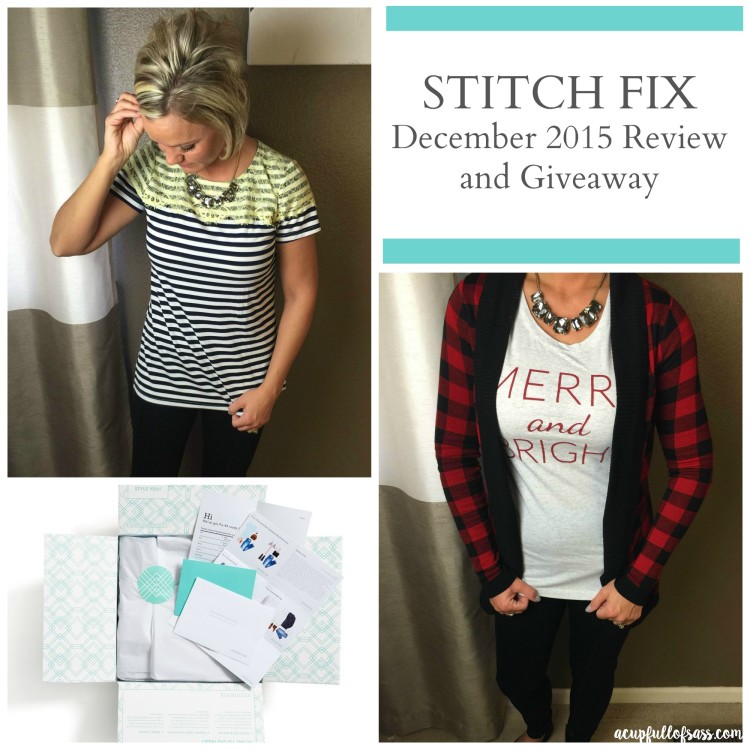 Stitch Fix December 2015Collage