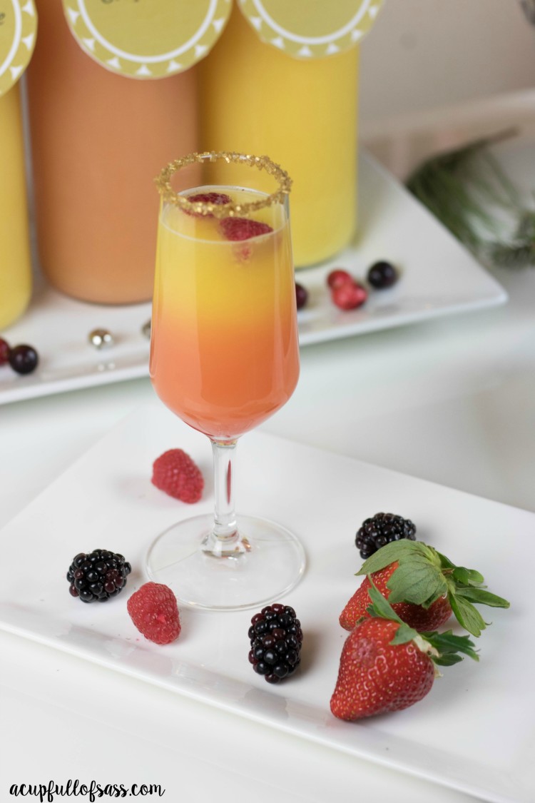 How to Make a Mimosa Bar - Sweetphi