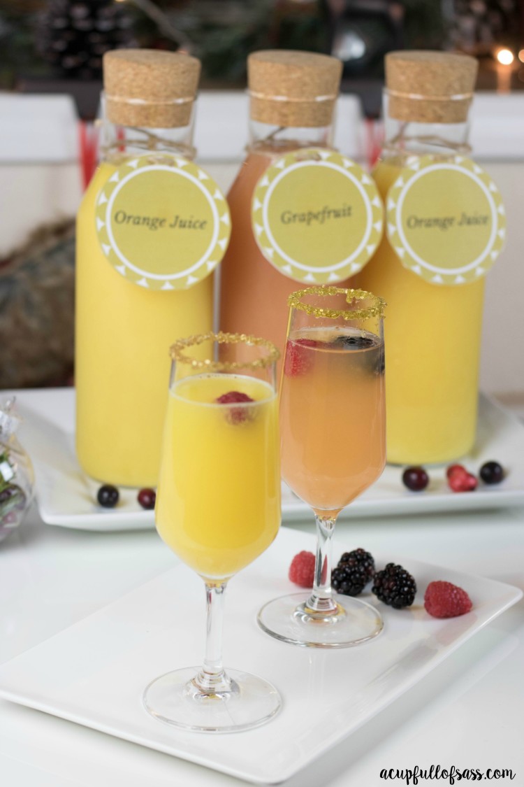 DIY: Mimosa Bar Styling Ideas and Recipes - Shari's Berries Blog