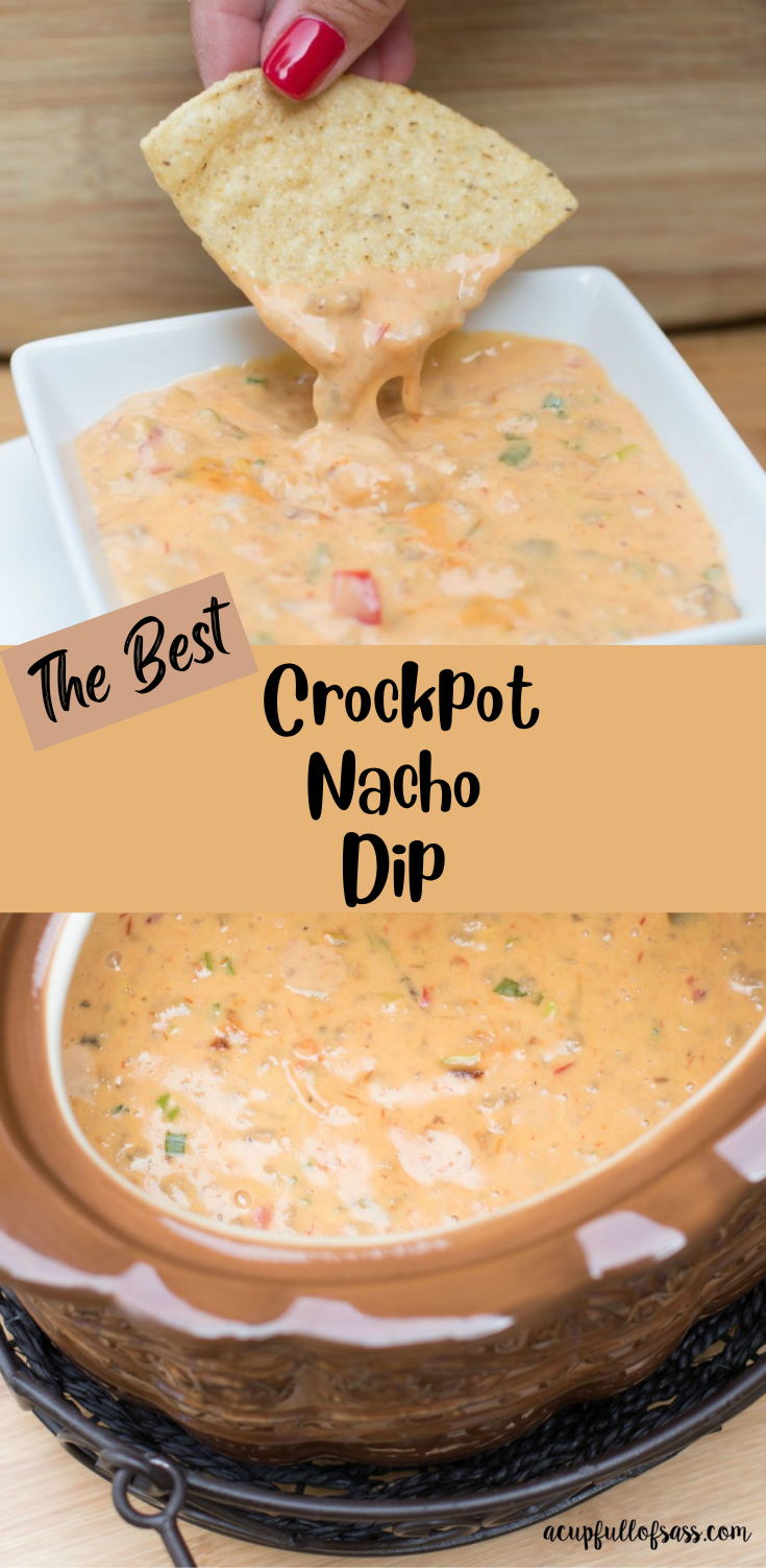 Crockpot Nacho Cheese Dip.