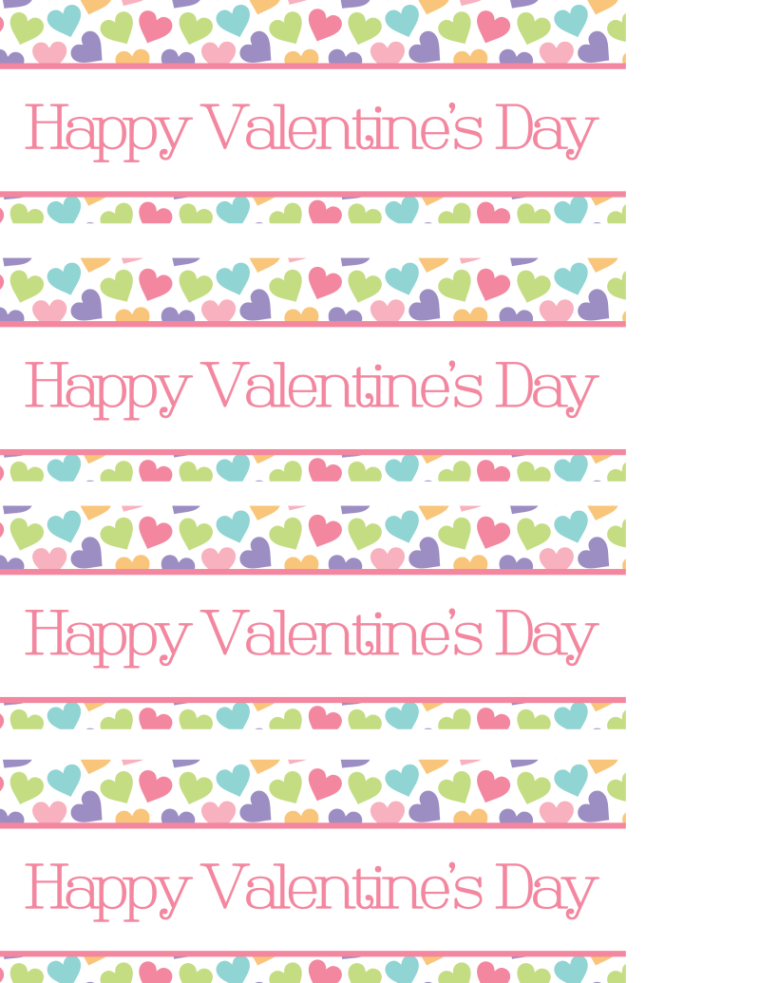 Printable Valentine s Day Treat Bag Toppers A Cup Full Of Sass