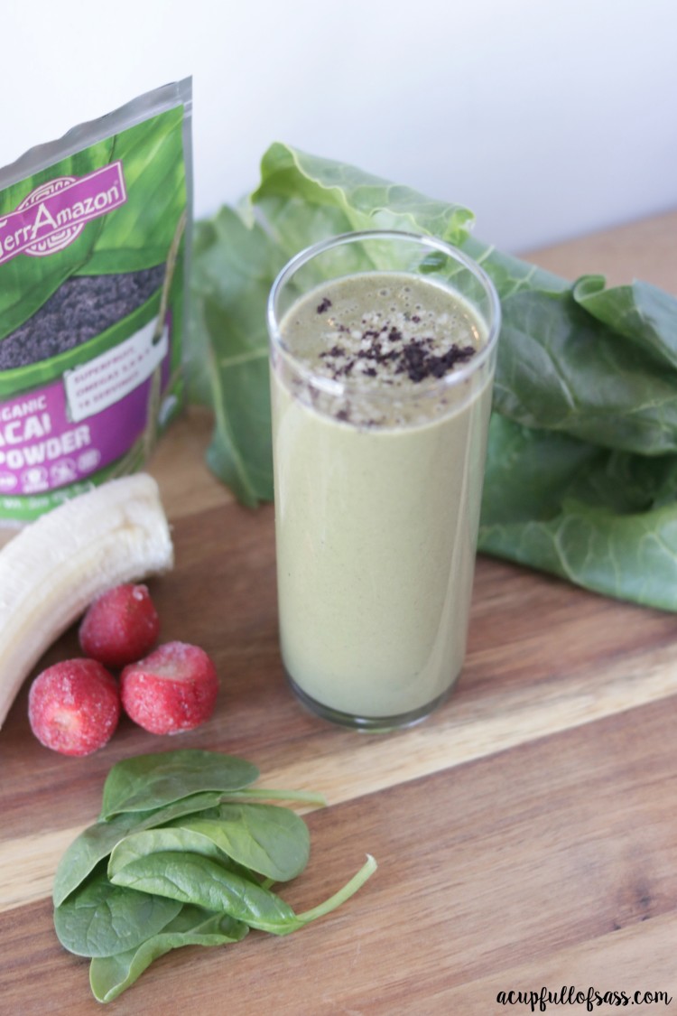 Acai+green smoothie