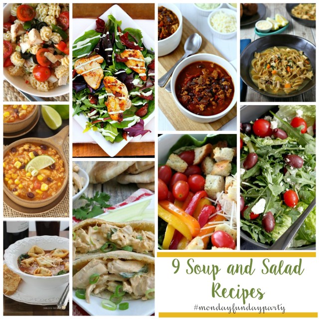 9 soup and salad recipes