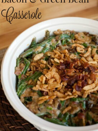 Bacon Green Bean Casserole