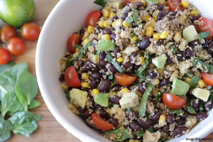 Couscous Black Bean Corn Salad