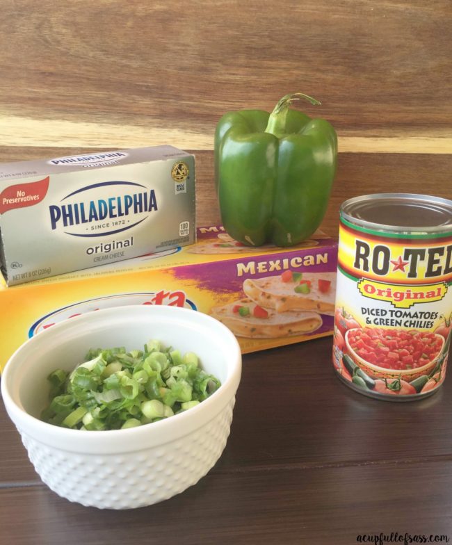 Spicy Mexican Cheese Dip Ingredients